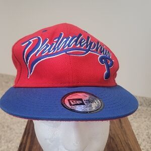 Philadelphia Red and Blue Cap